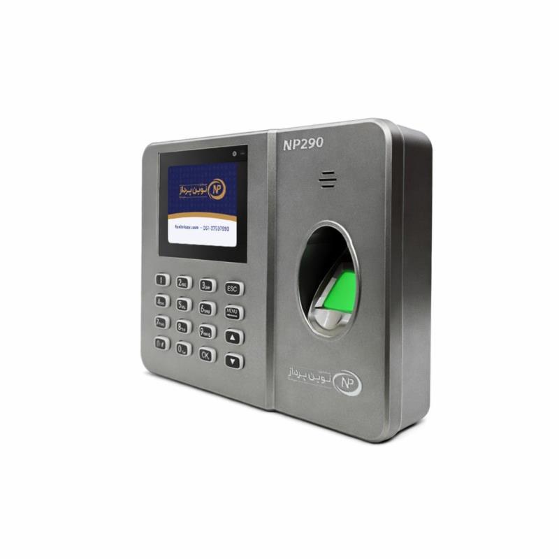 دستگاه حضور و غیاب اثر انگشتی مدل NP290 — تصویر ۳