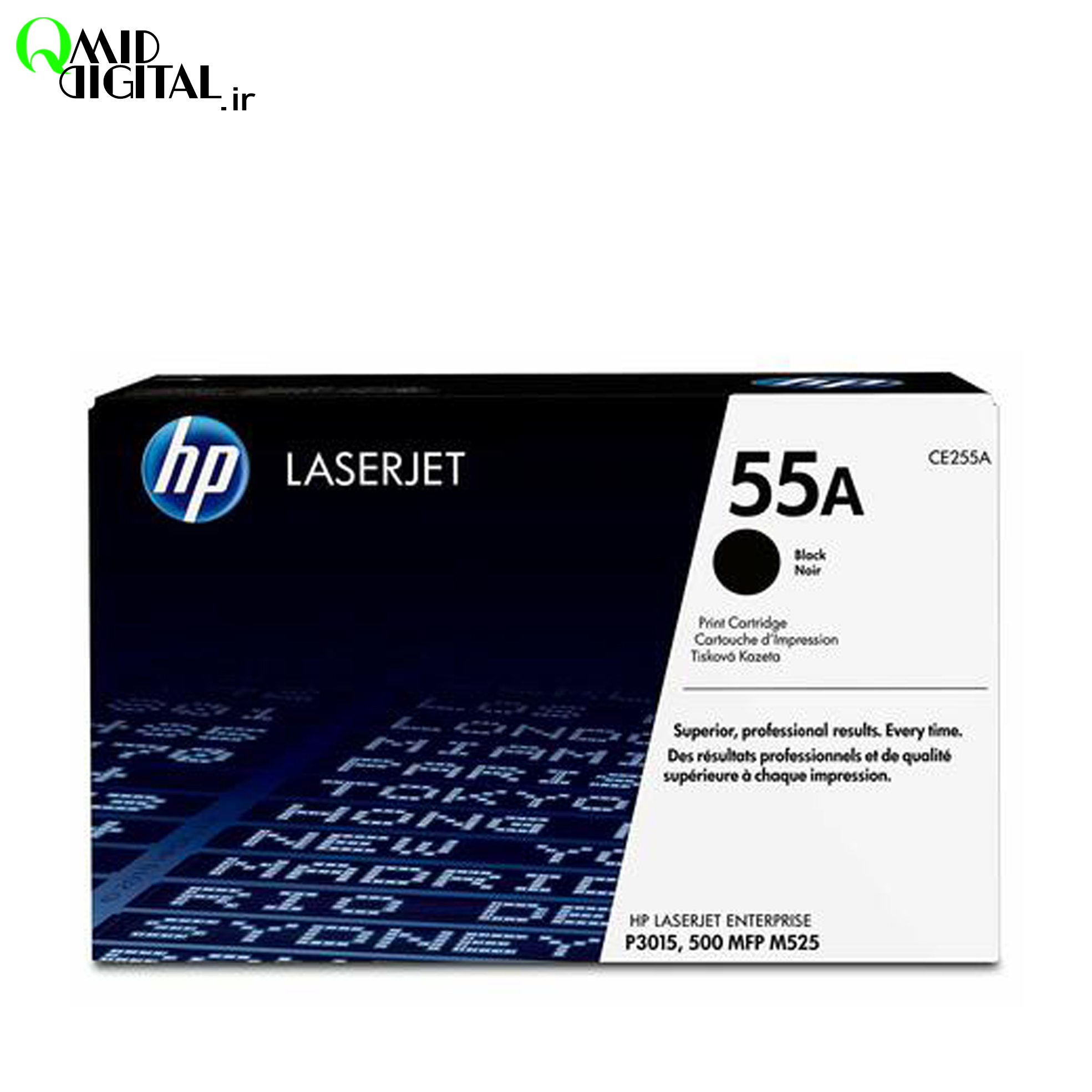 کارتریج اچ پی HP Black Cartridge 55A — تصویر ۲