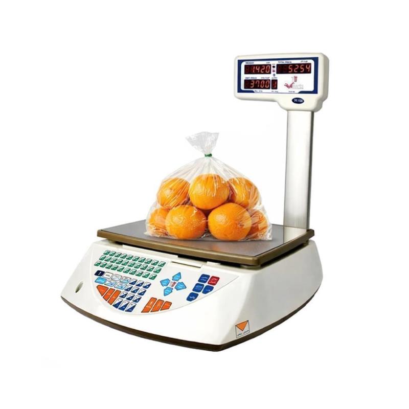 ترازوی دیجیتال کارین پرینتردار با قابلیت نصب بارکد خوان – PC-100-BD — تصویر ۲