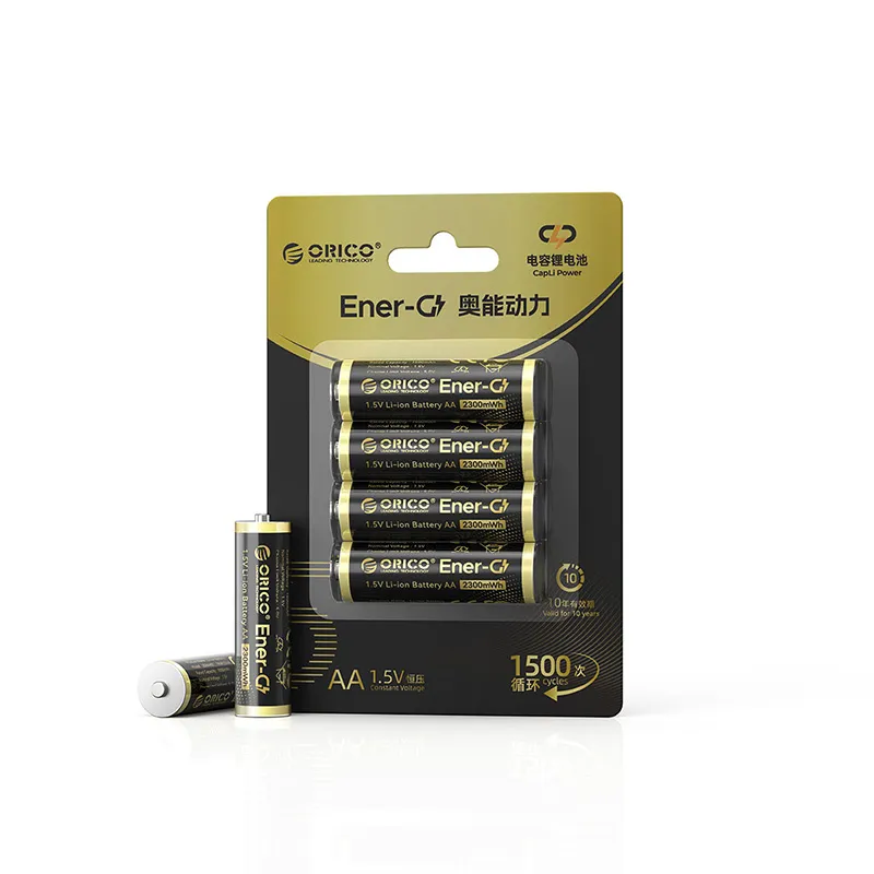باتری قلمی شارژی اوریکو مدل EG5-UN-4PK-BP بسته 4 عددی — تصویر ۲
