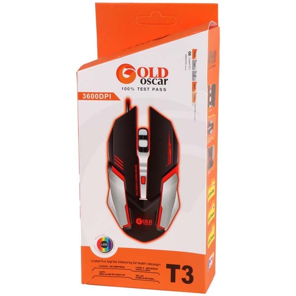 ماوس گیمینگ Gold Oscar T3 — تصویر ۳
