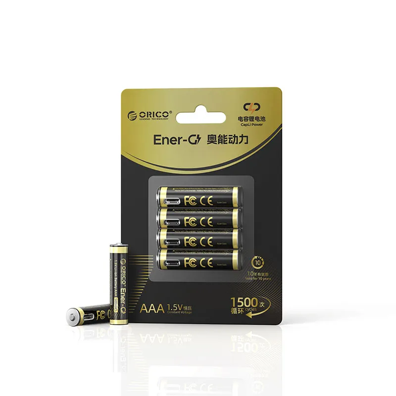 باتری نیم قلمی قابل شارژ اوریکو مدل EG7C-UN-A4C-4PK-EP