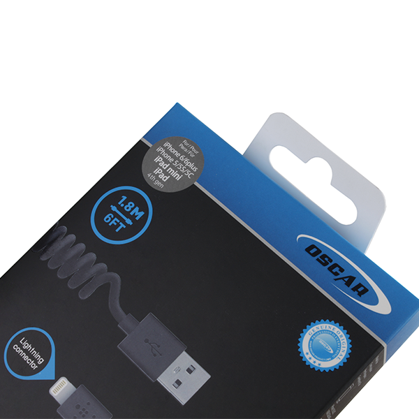 کابل شارژ آیفون lightning oscar — تصویر ۳