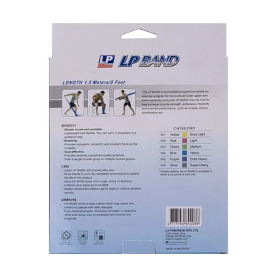 کش بدنسازی 1.5متری LP 846 super heavy | طوسی — تصویر ۸