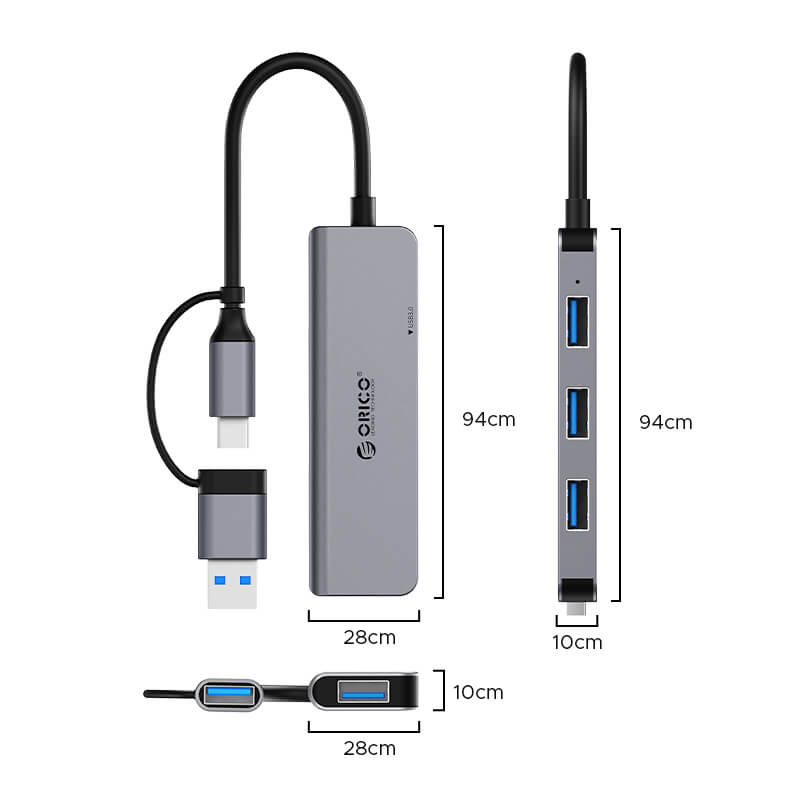 هاب USB3.0 چهار پورت اوریکو مدل YSA5-U3 — تصویر ۳