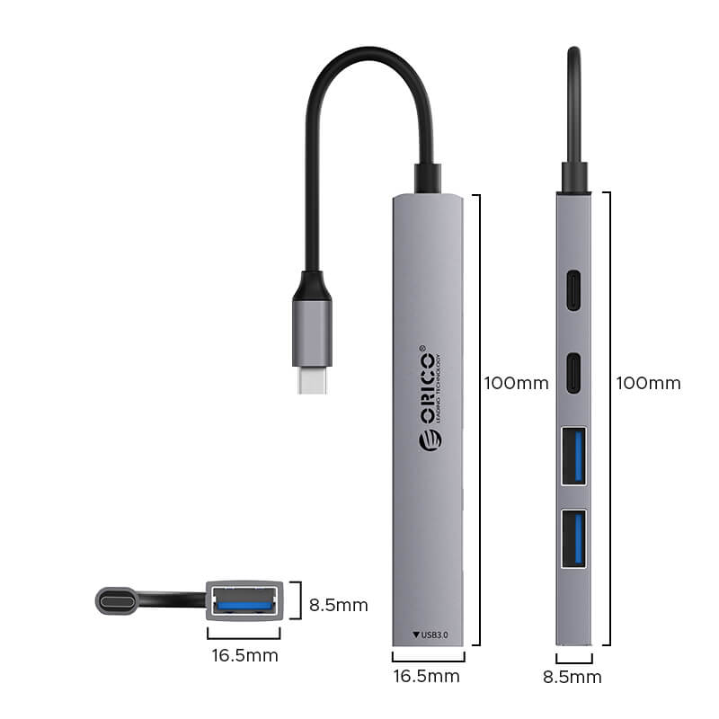 هاب 5 پورت USB3.0 اوریکو مدل YSB4-U2 — تصویر ۳