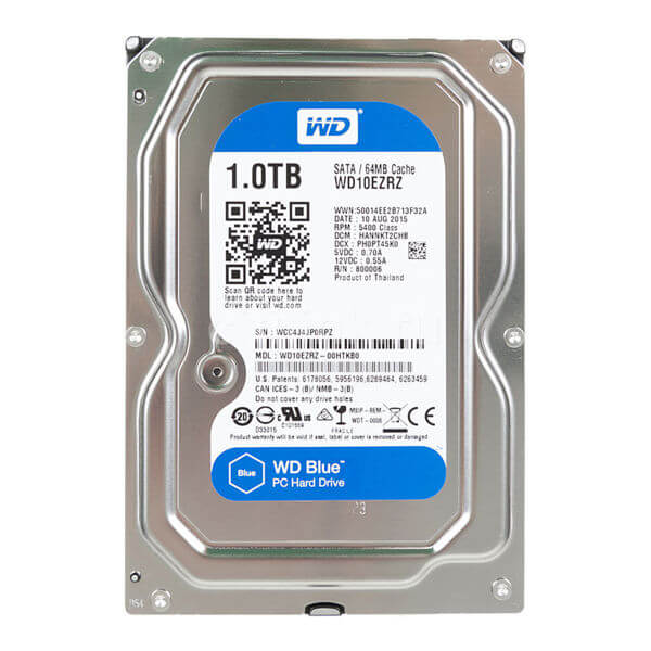 هارددیسک اینترنال وسترن دیجیتال مدل Blue WD10EZRZ ظرفیت 1 ترابایت — تصویر ۳