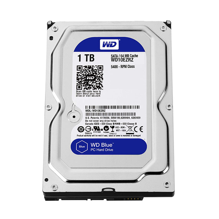 هارددیسک اینترنال وسترن دیجیتال مدل Blue WD10EZRZ ظرفیت 1 ترابایت — تصویر ۴