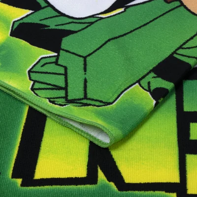 حوله شنا استخری نانو طرح دار بچه گانه | زرد/ سبز — تصویر ۸