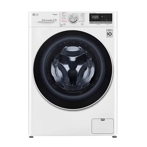 ماشین لباسشویی 9 کیلو ال‌ جی مدل R5 سفید
