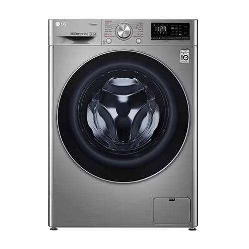 ماشین لباسشویی 9 کیلو ال‌ جی مدل R5 نقره