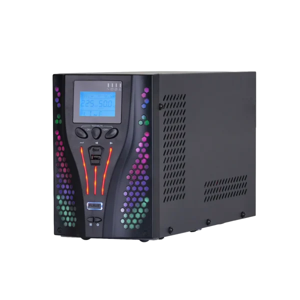 یو پی اس گیمینگ فاران Optimus 1kva /24dc — تصویر ۲