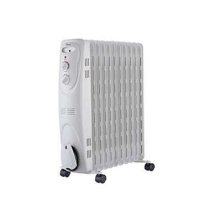 رادیاتور برقی ۱۱ پره میدیا Midea مدل NY2311-16JA رنگ سفید — تصویر ۲