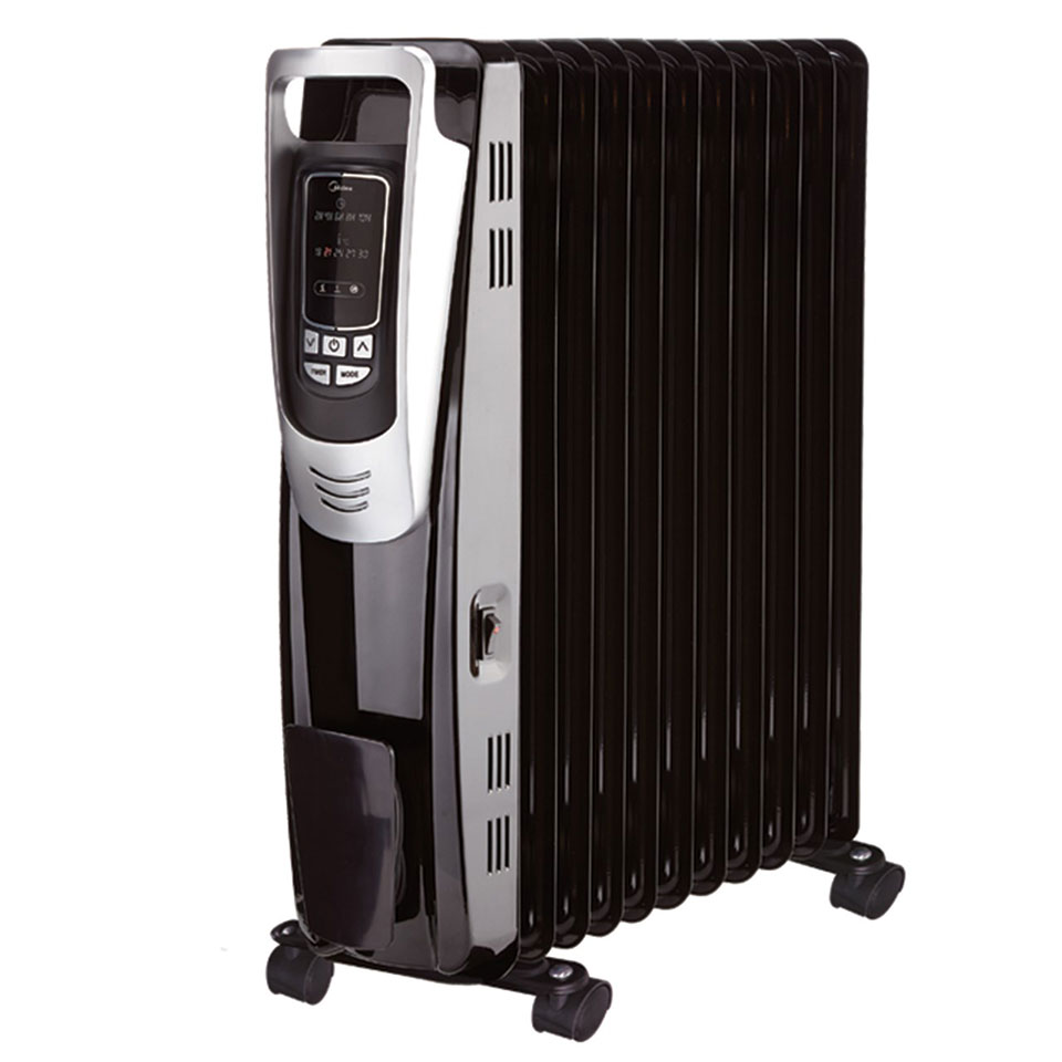 رادیاتور برقی ۱۱ پره میدیا Midea مدل NY2311-16JA رنگ سفید — تصویر ۳