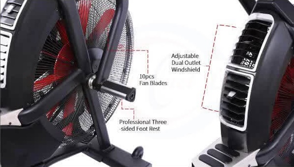 دوچرخه ایربایک جی مکس مدل GYMAX K900 — تصویر ۴