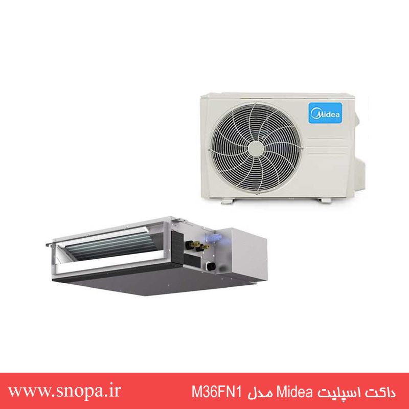 داکت اسپلیت اینورتر میدیا ۳۶۰۰۰ سری X3 مدل R3-X 105M — تصویر ۲