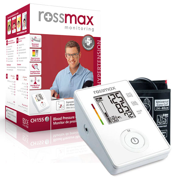 فشارسنج بازویی رزمکس مدل ROSSMAX CH155f با دو سال گارانتی — تصویر ۵