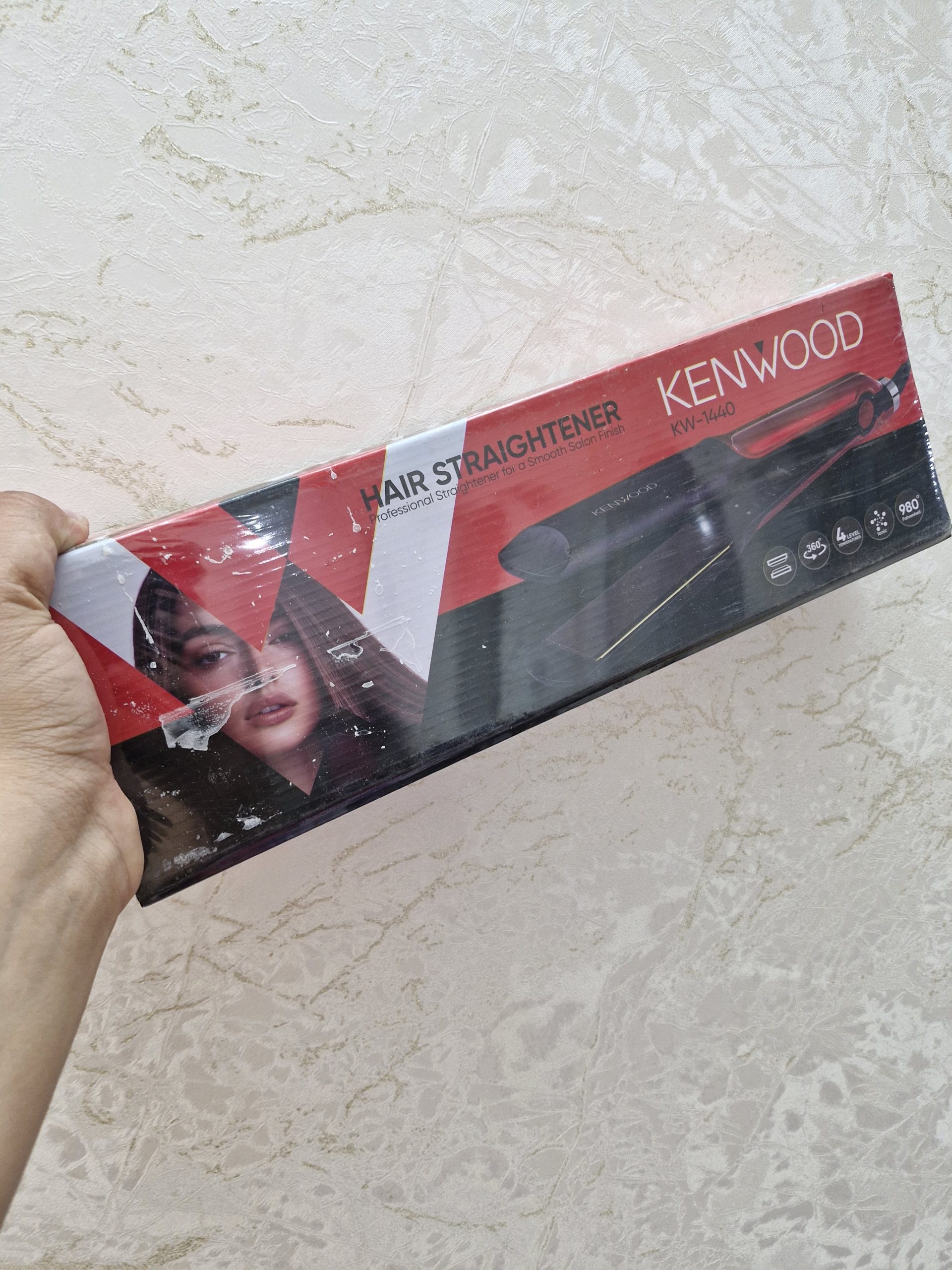 اتو مو کنوود مدل km 1440 دما 980 درجه اصلی وکیوم