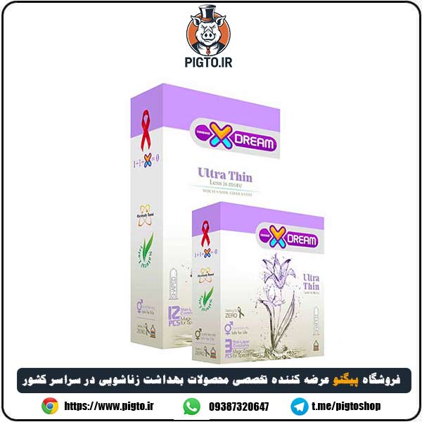 کاندوم فوق نازک اولترا تین ایکس دریم ( Ultra Thin ) — تصویر ۲