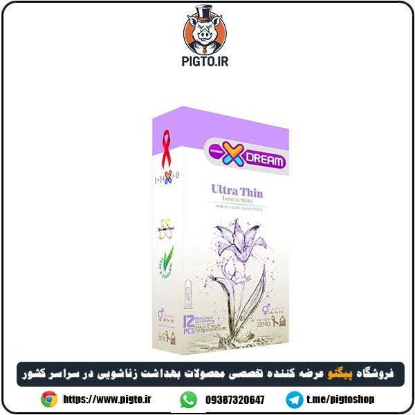 کاندوم فوق نازک اولترا تین ایکس دریم ( Ultra Thin ) — تصویر ۳