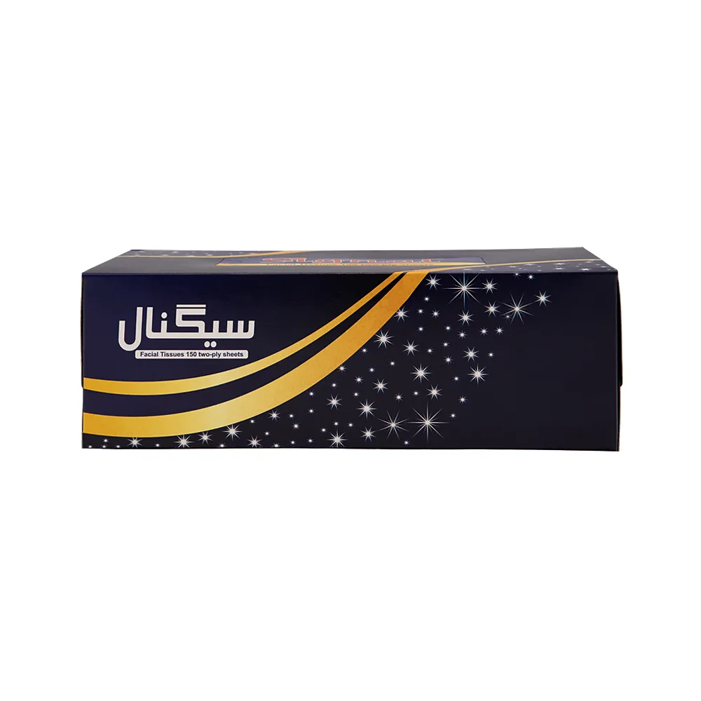 دستمال کاغذی مدل جعبه ای دولایه سیگنال — تصویر ۷