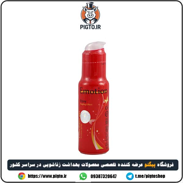 ژل تنگ کننده قرمز ایموشن ( مدل Enjoy Emotion )