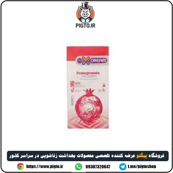 کاندوم تنگ کننده انار ایکس دریم – Pomegranate X-Dream — تصویر ۳