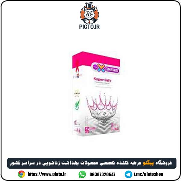 کاندوم سوپر سیف ایکس دریم- ایمن و روان کننده