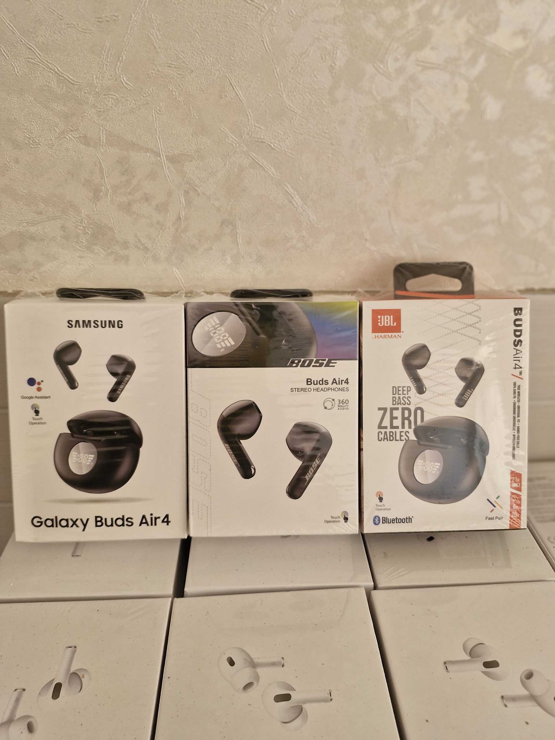 ایرپاد galaxy buds air4 ارسال بصورت میکس سامسونگ جی بی ال
