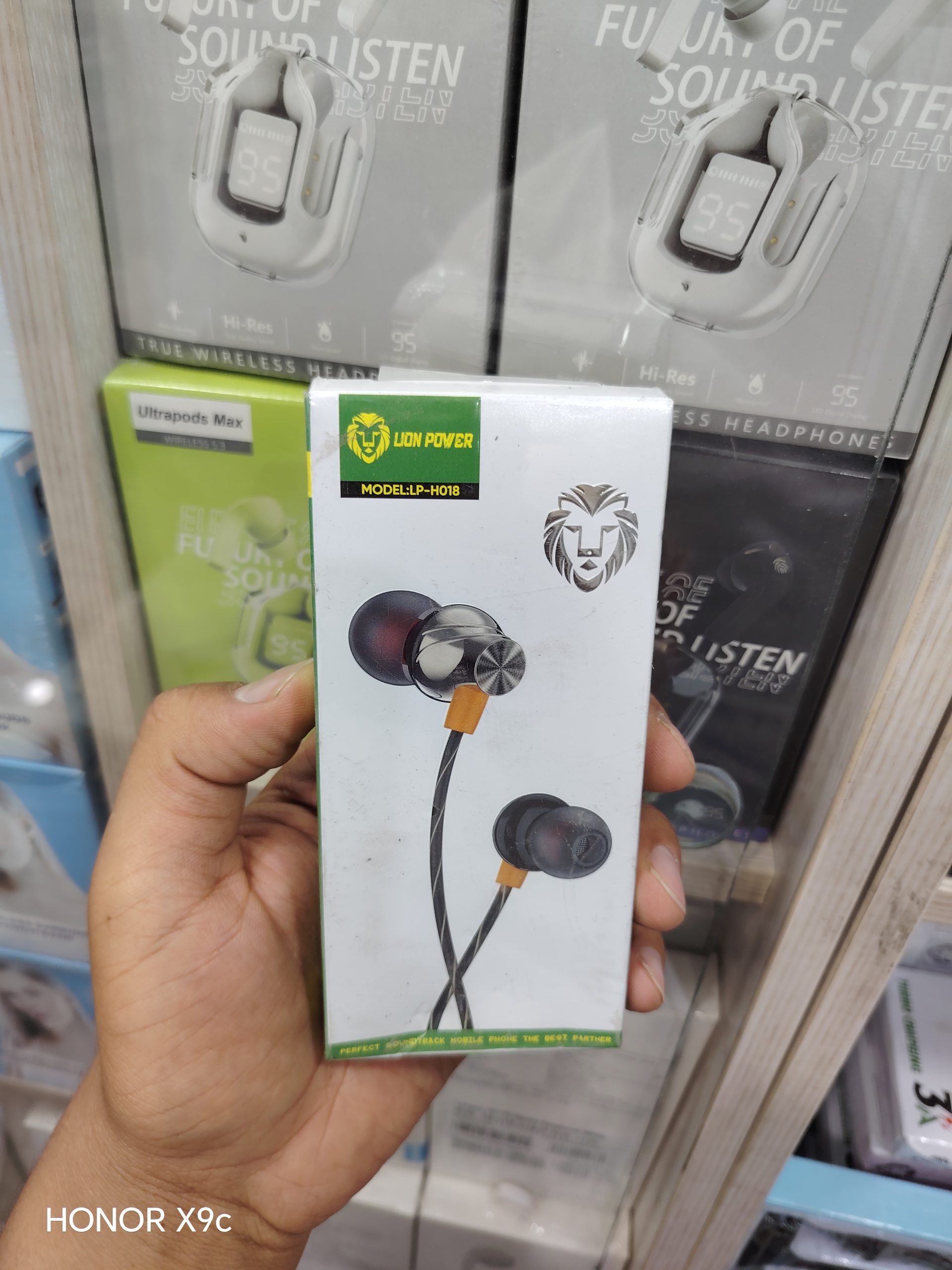 هندزفری LION POWER مدل LP-H018 — تصویر ۲