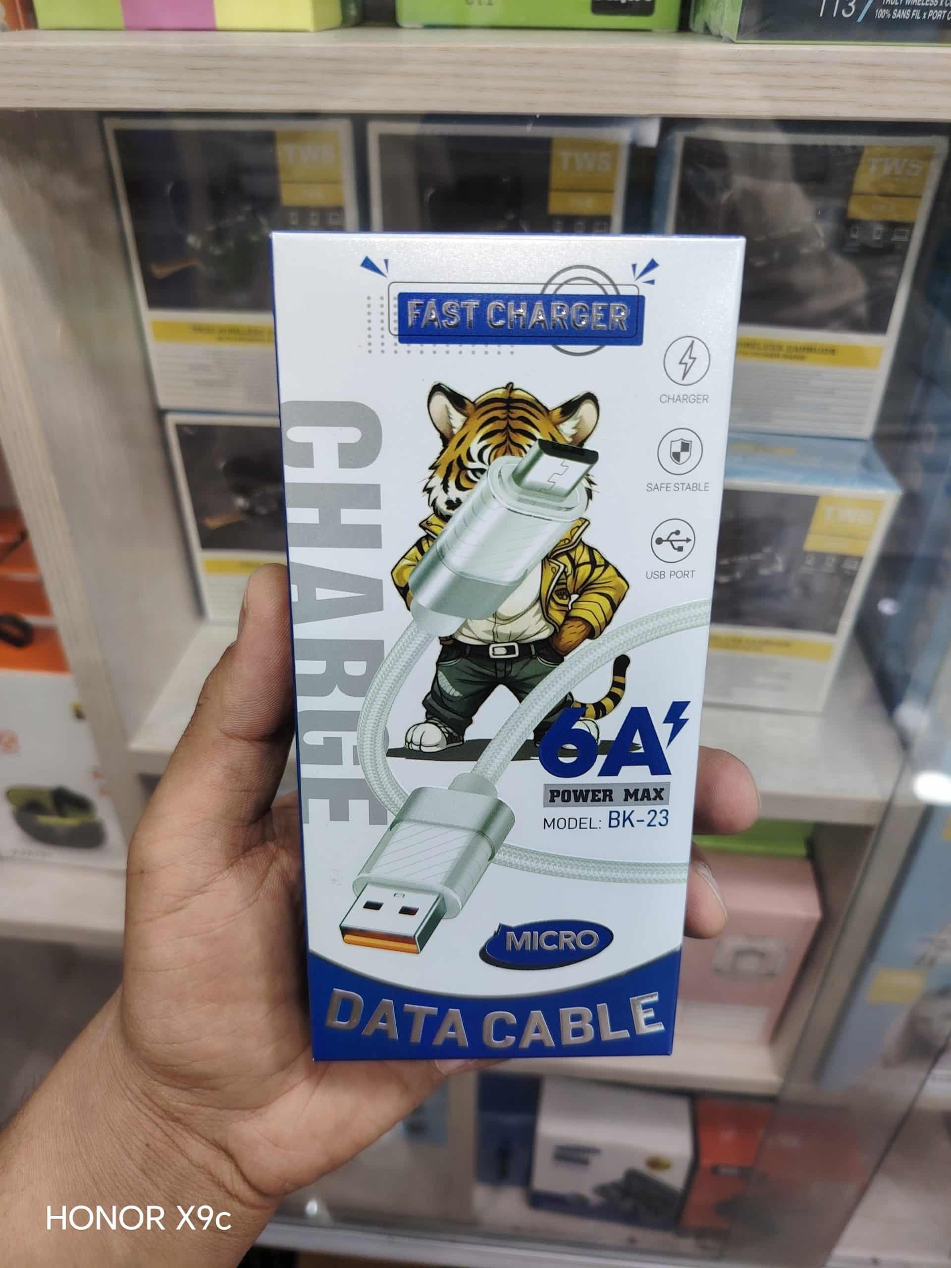 کابل شارژ میکرو مدل bk-23 — تصویر ۳