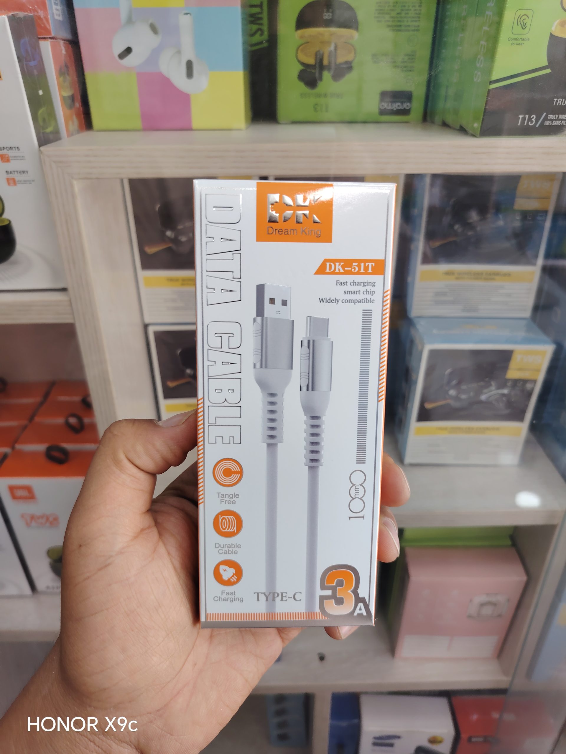 کابل شارژ usb به typc مدل DK-51T — تصویر ۳