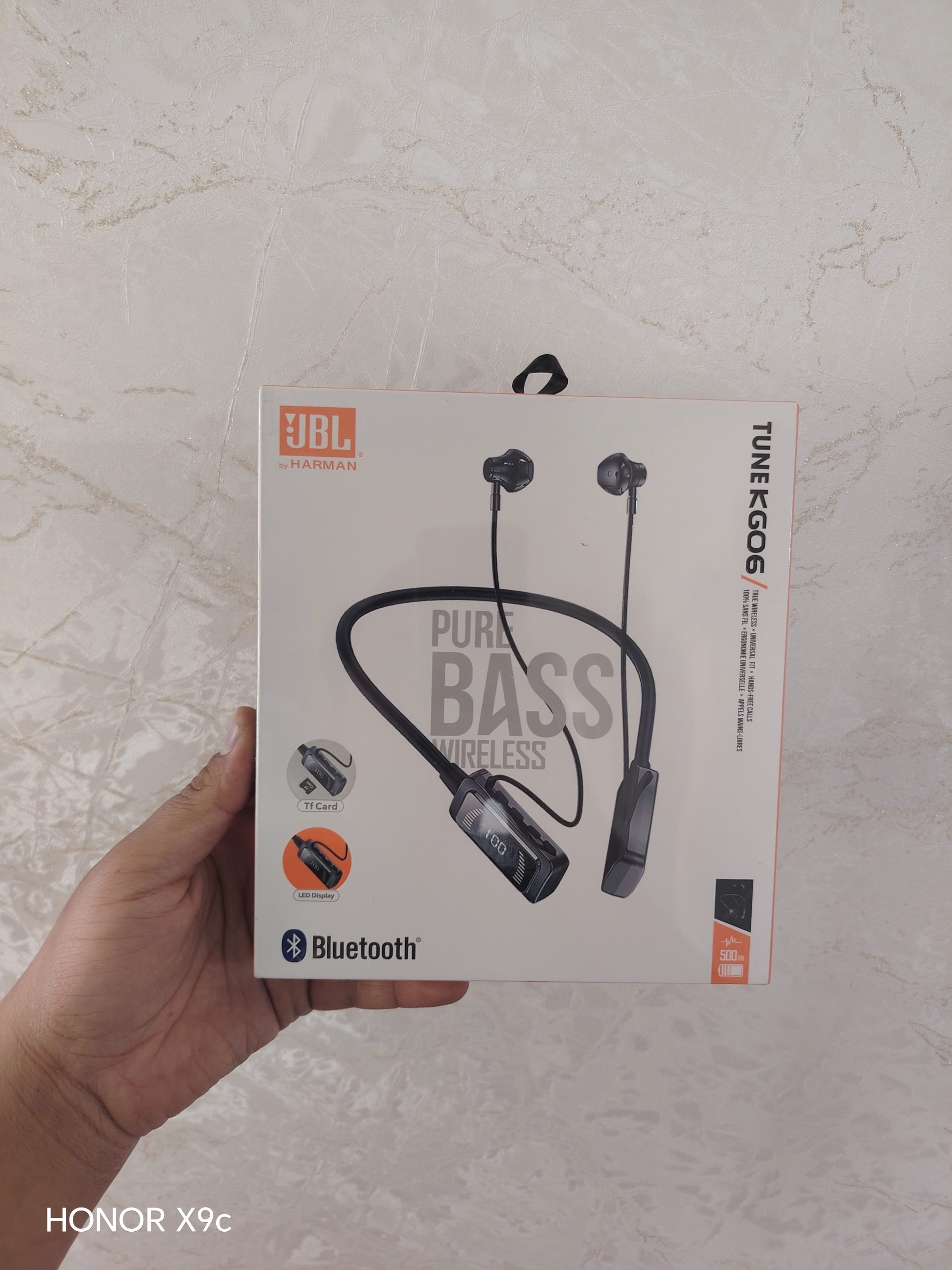 هندزفری گردنی بلوتوثی JBL مدل TUNE KG06