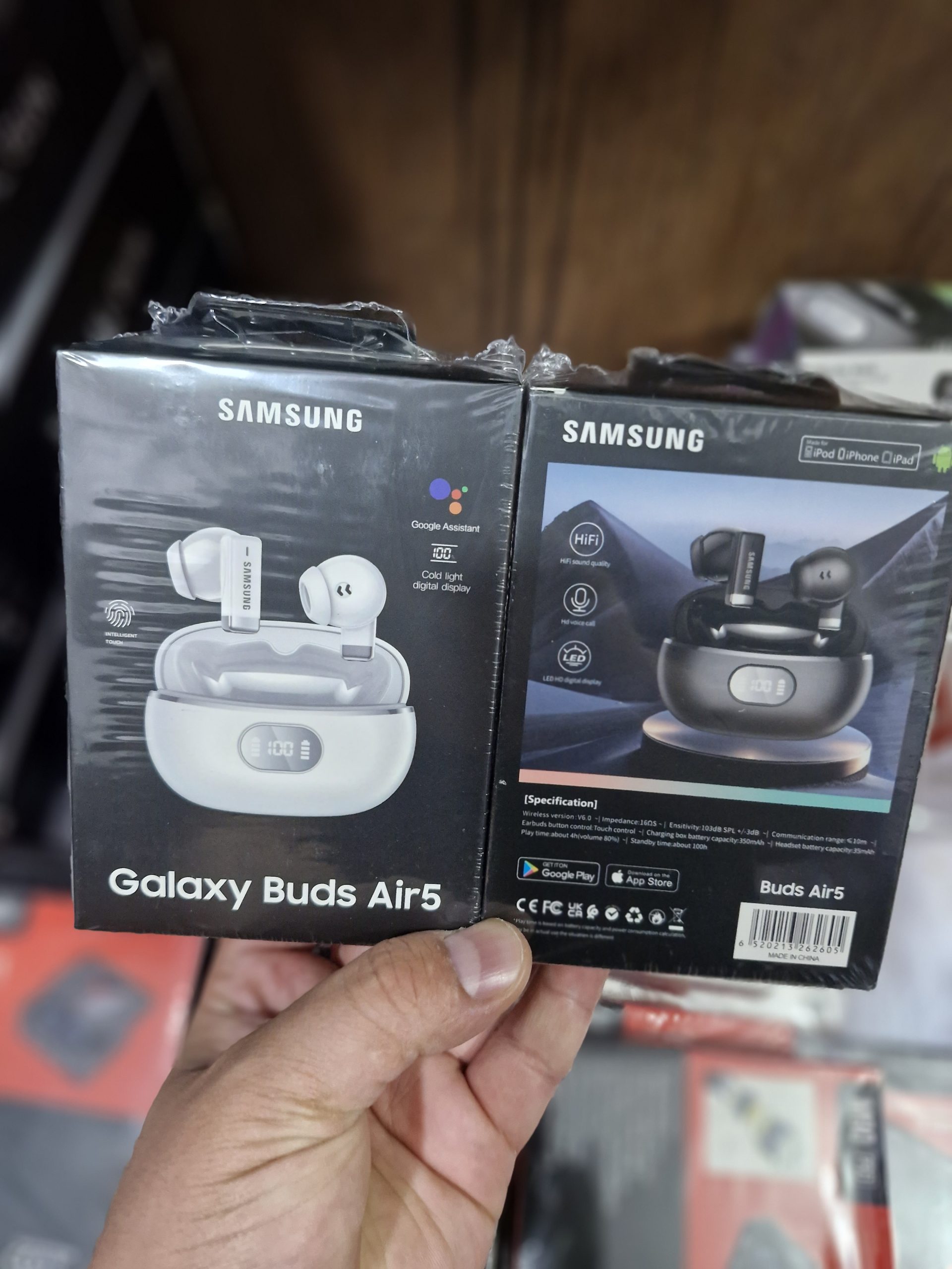 ایرپاد سامسونگ galaxy buds air5 پک مشکی