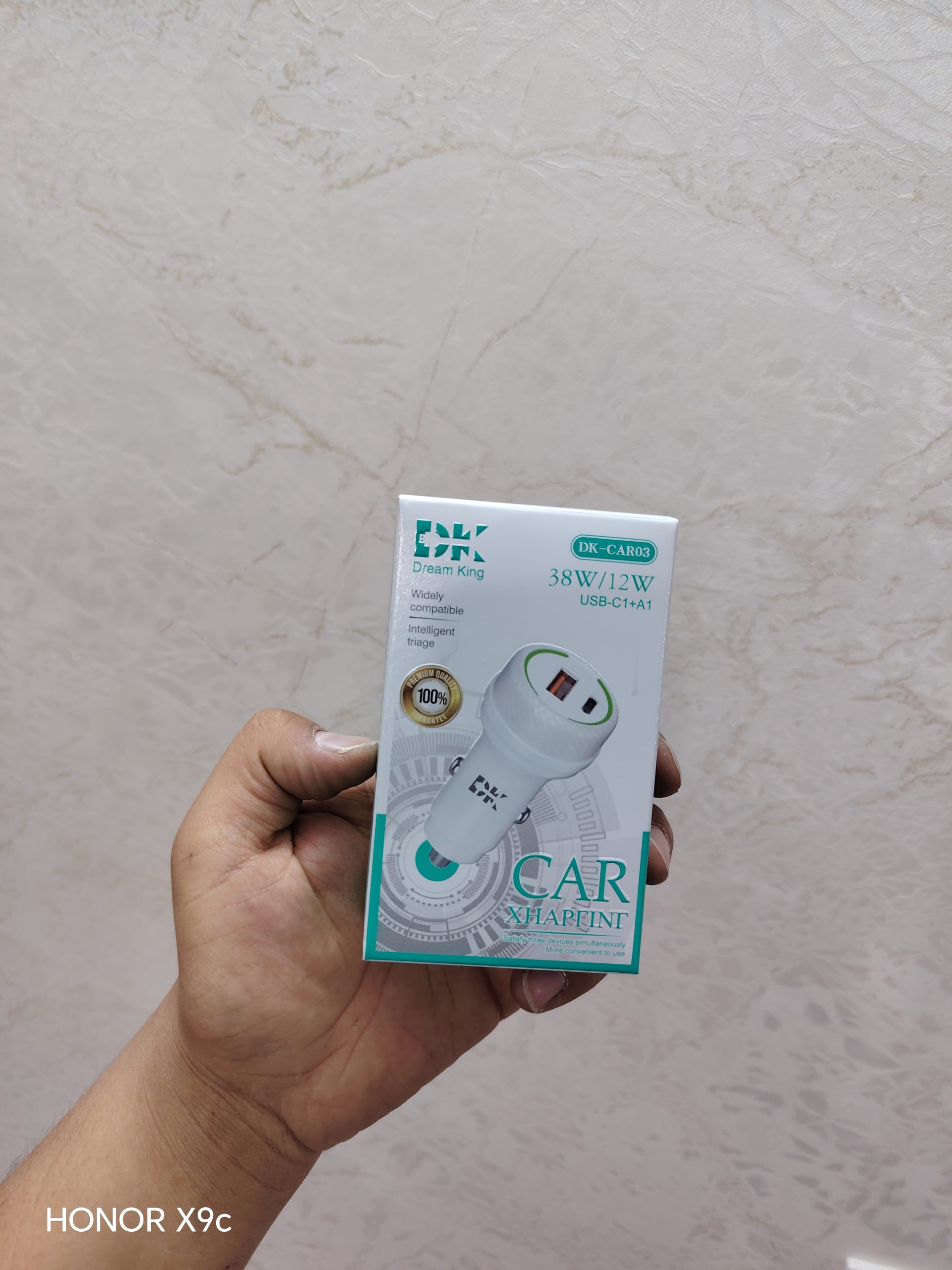 شارژر فندکی مدل DK-car03 خروجی 38 وات — تصویر ۳