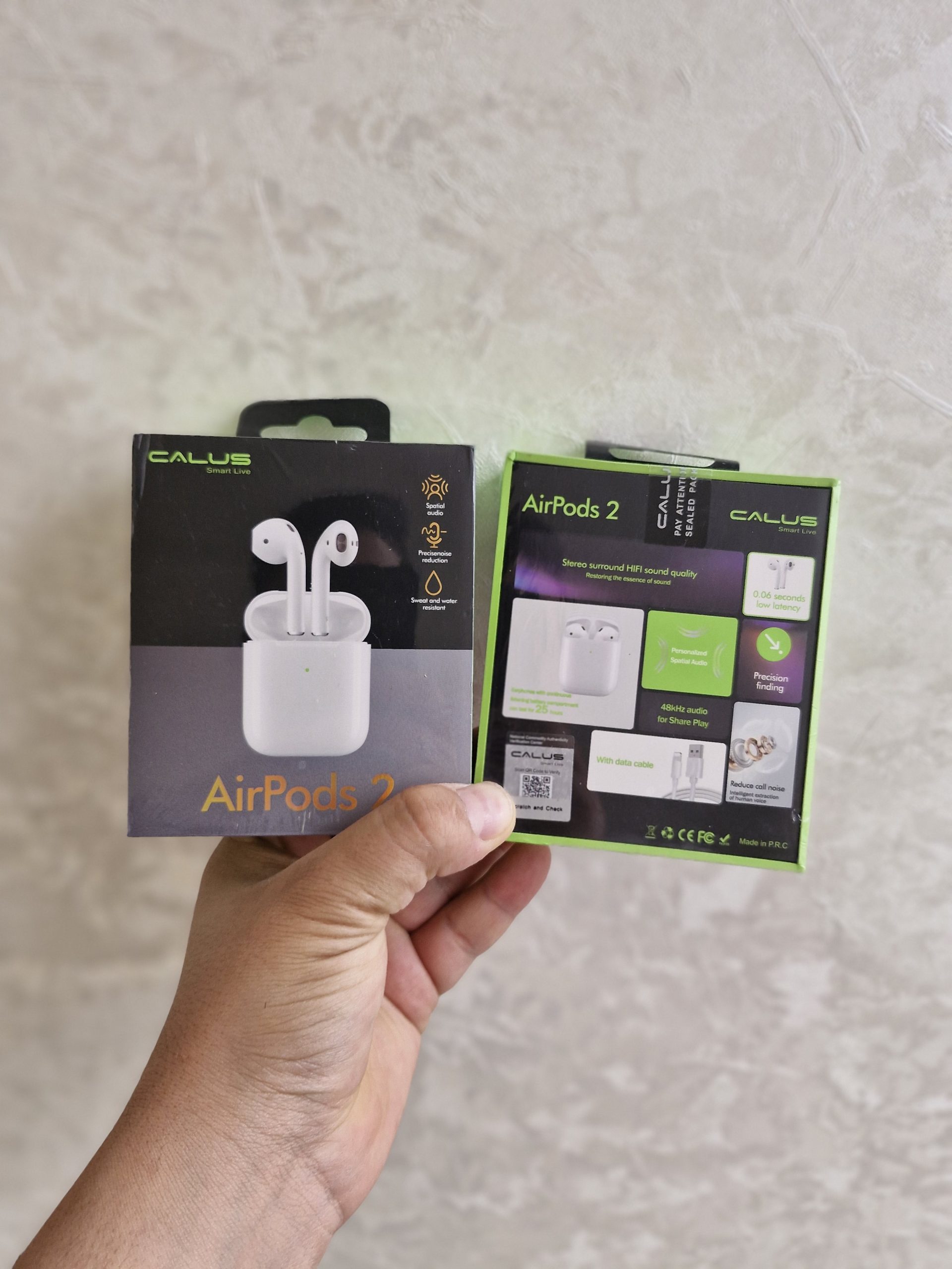 ایرپاد کالوس air pods 2 اصلی