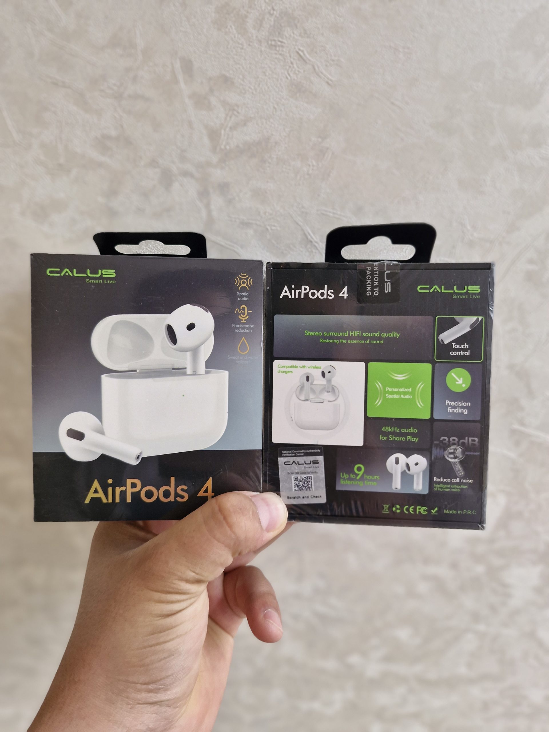 ایرپاد کالوس air pods 4 اصلی