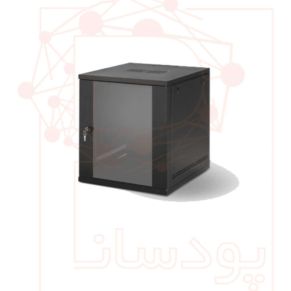 رک دیواری اچ پی آسیا 12 یونیت عمق 60 سانتی‌متر — تصویر ۲