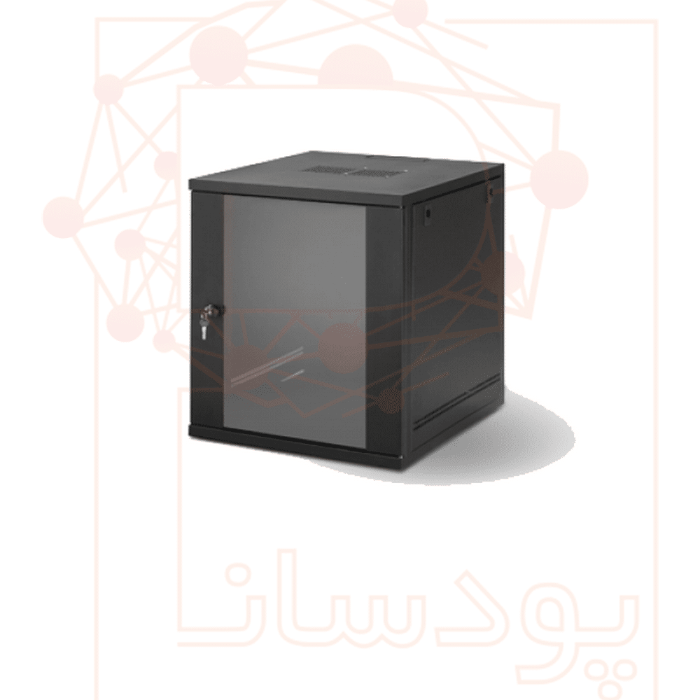 رک دیواری اچ پی آسیا 12 یونیت عمق 60 سانتیمتر