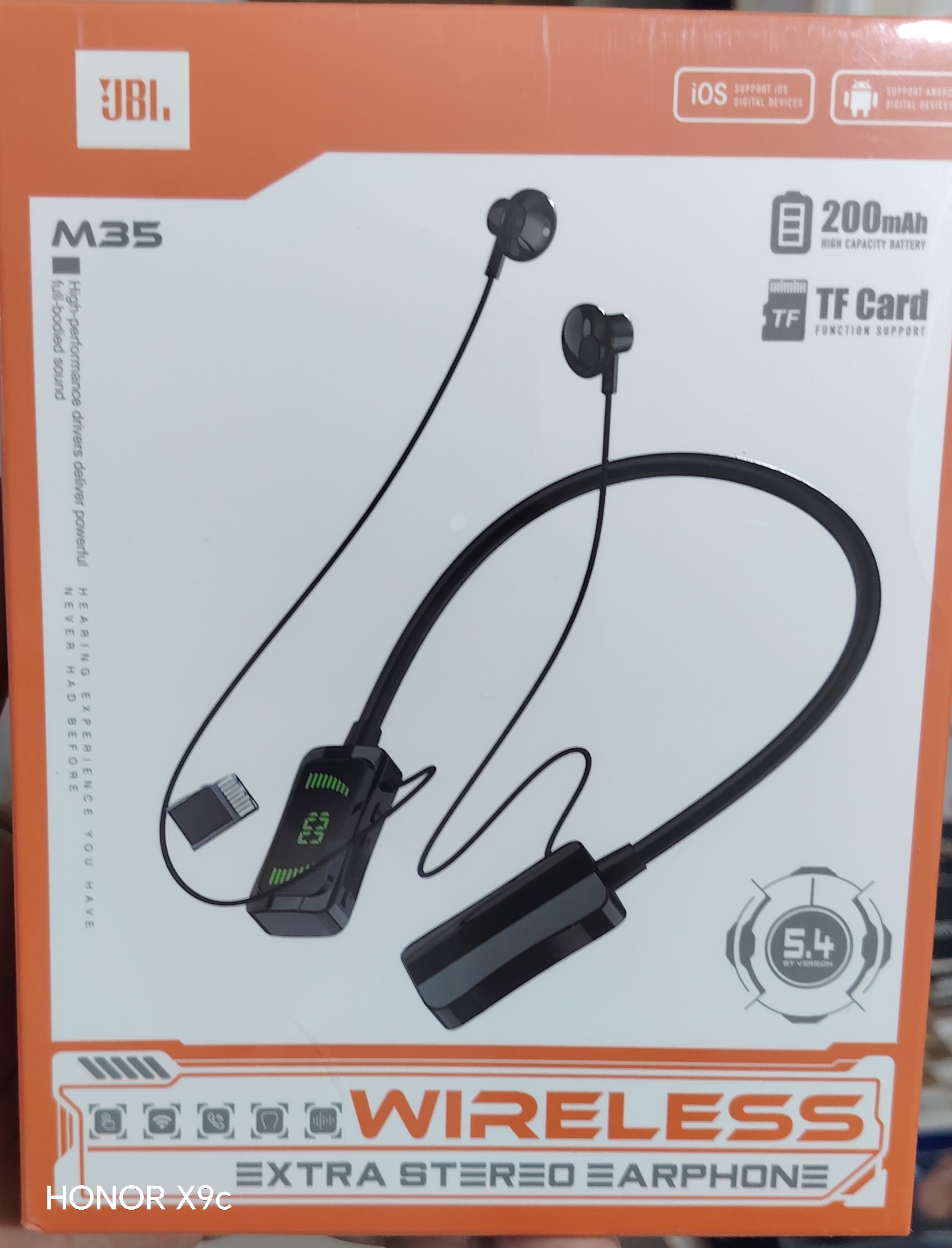 هدفون بی سیم جی بی ال مدل M35 گردنی