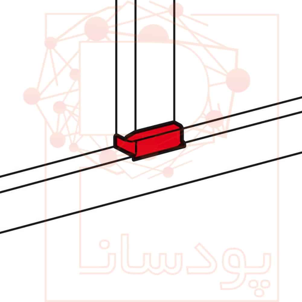 سه‌راهی ترانک لگراند ۱۰۵×۵۰ با درب ۸۵ و پارت نامبر 010736 — تصویر ۳