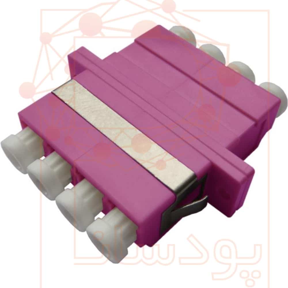 آداپتور فیبر نوری LC OM4 Quad — تصویر ۲