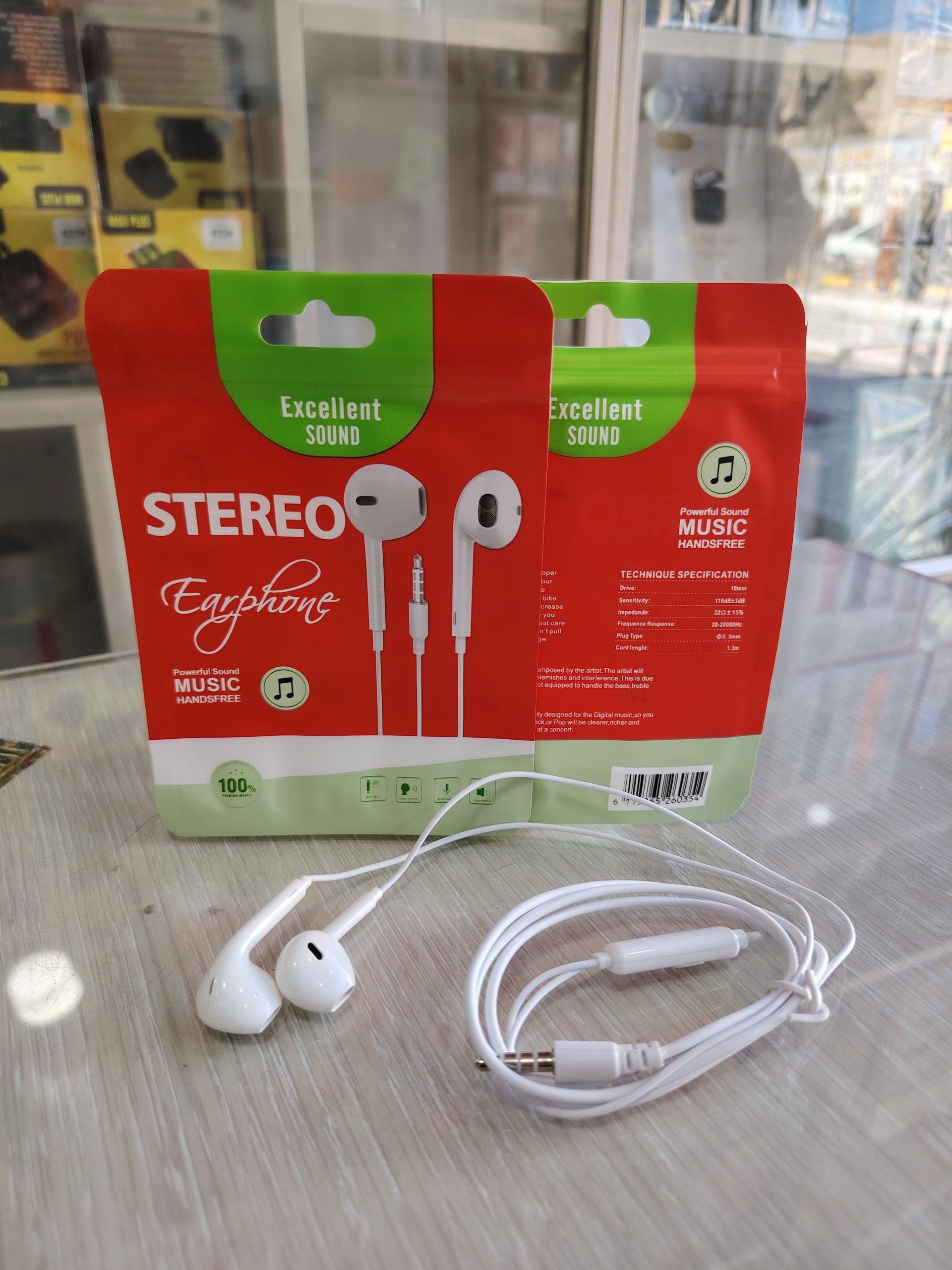 هندزفری با سیم stereo مدل power ful-01 — تصویر ۳