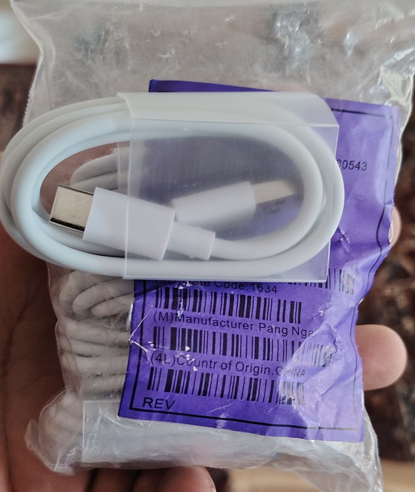 کابل شارژ تایپ سی مدل P9 — تصویر ۲