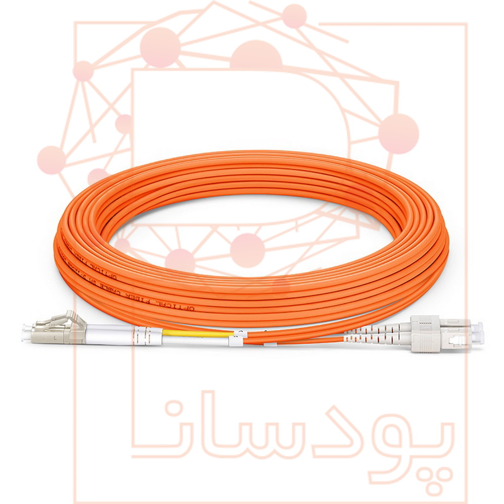 پچ کورد فیبر نوری نگزنس OM2 مالتی مود LC-LC ده متری وارداتی N123.2LLO10 — تصویر ۲