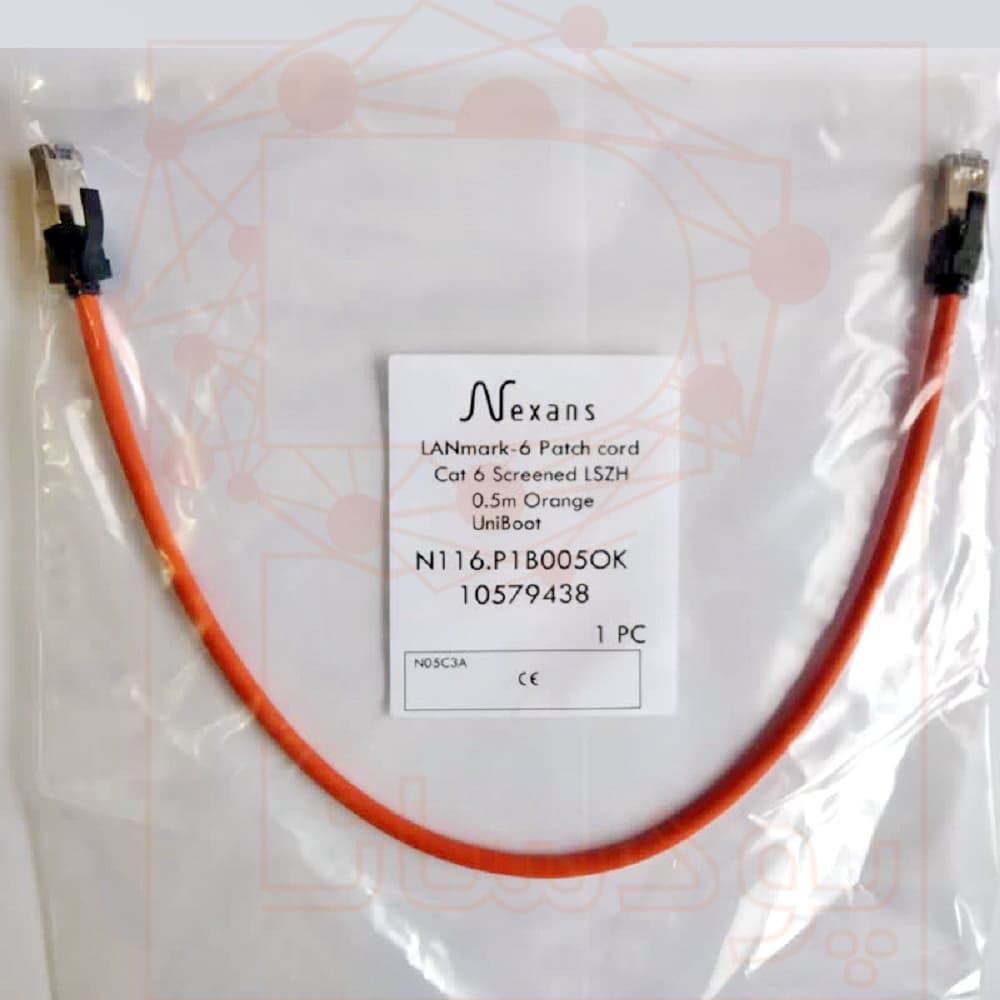 پچ کورد نگزنس وارداتی Cat6 SFTP نیم متری N11G.P1B005OK — تصویر ۲