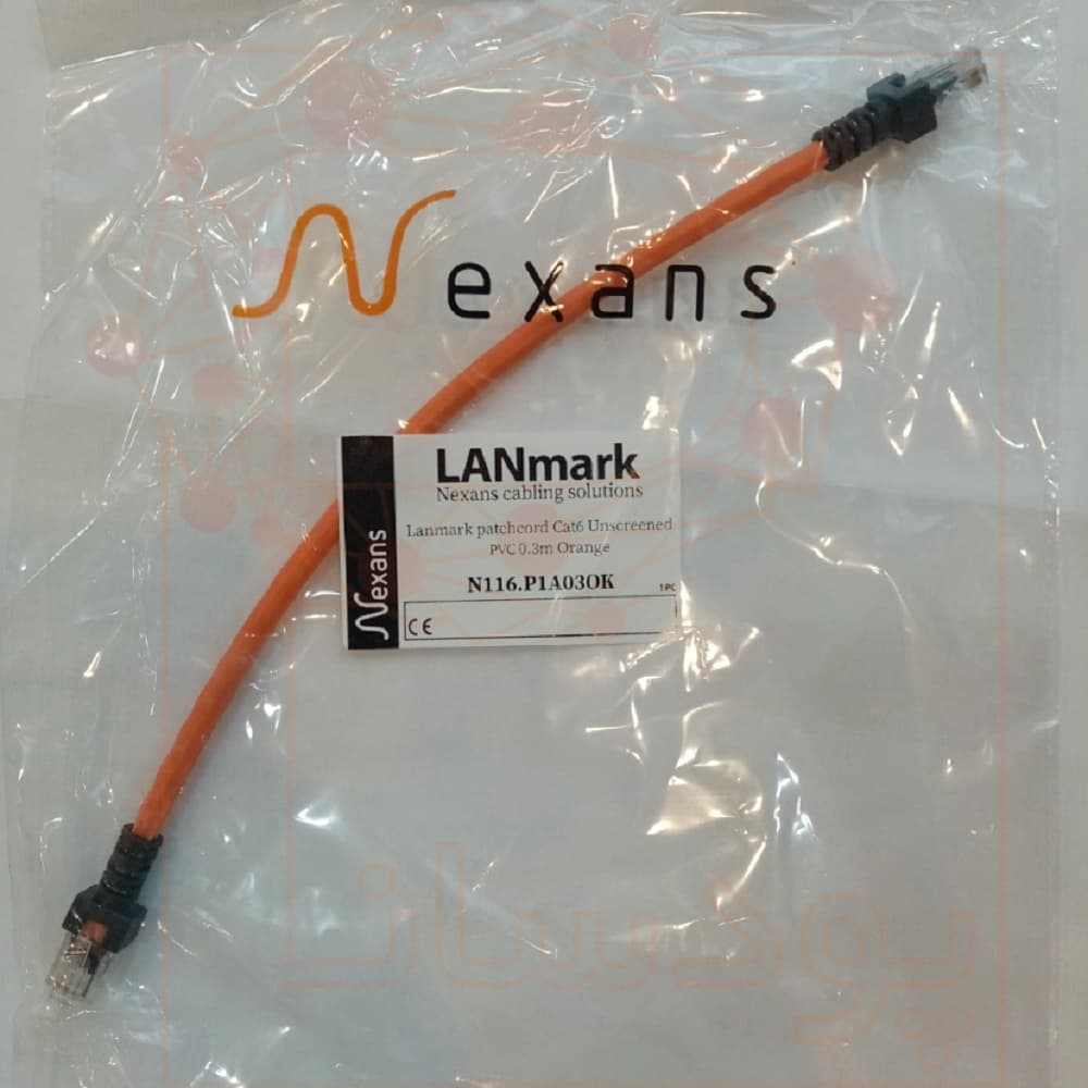 پچ کورد نگزنس ایرانی CAT6 UTP PVC 0.3m