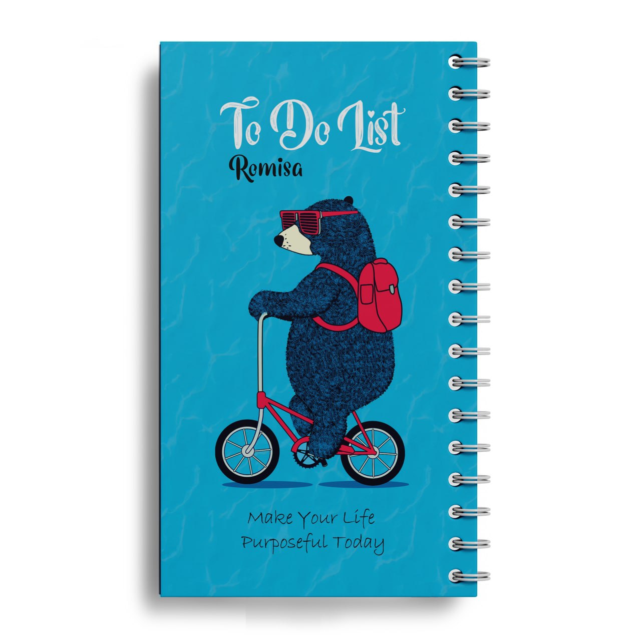 دفترچه یادداشت همراه و برنامه ریزی (تو دو لیست – to do list) طرح خرسی — تصویر ۲