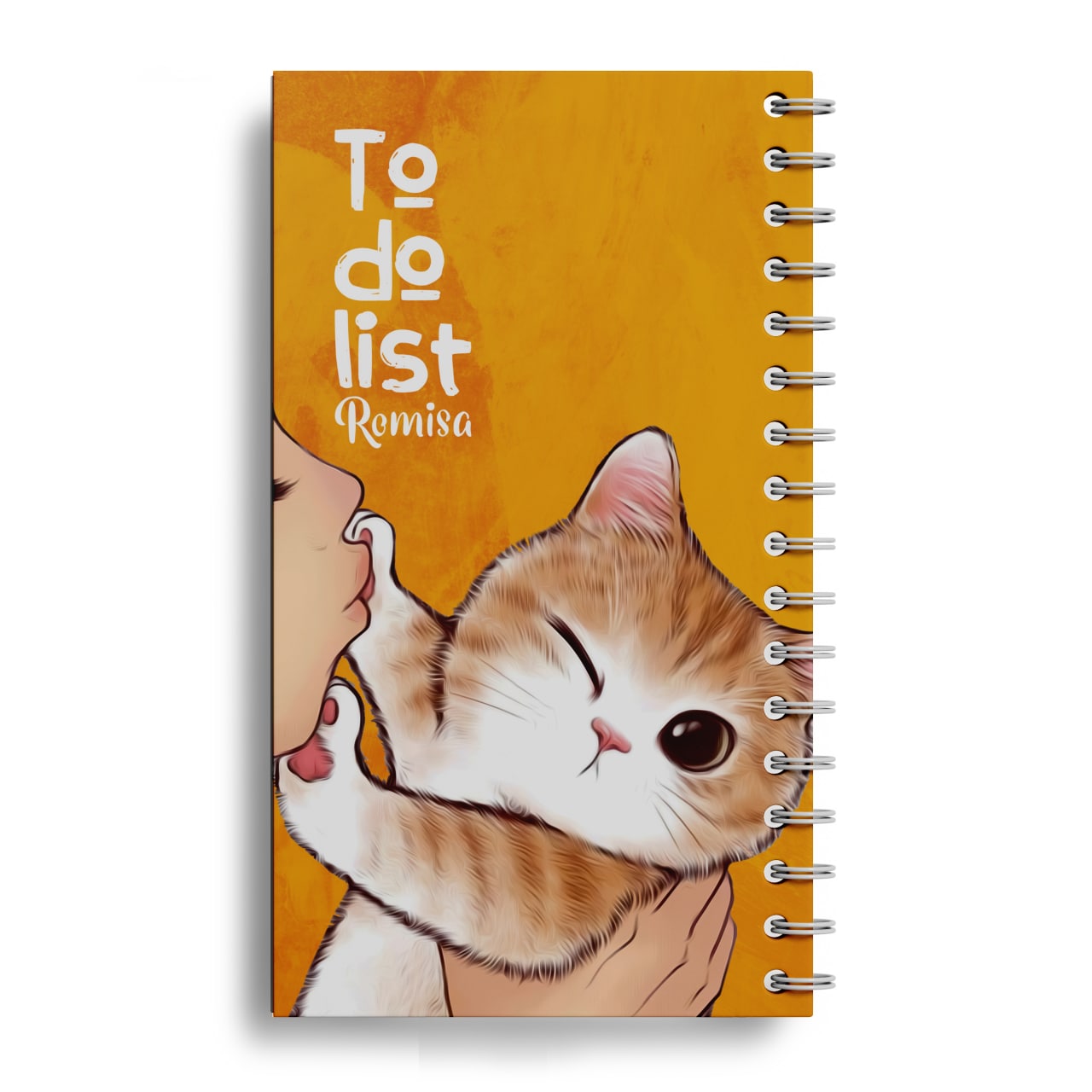 دفترچه یادداشت همراه و برنامه ریزی (تو دو لیست – to do list) طرح گربه