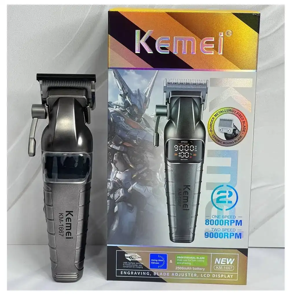 ماشین اصلاح کیمی Kemei KM-1667 — تصویر ۵